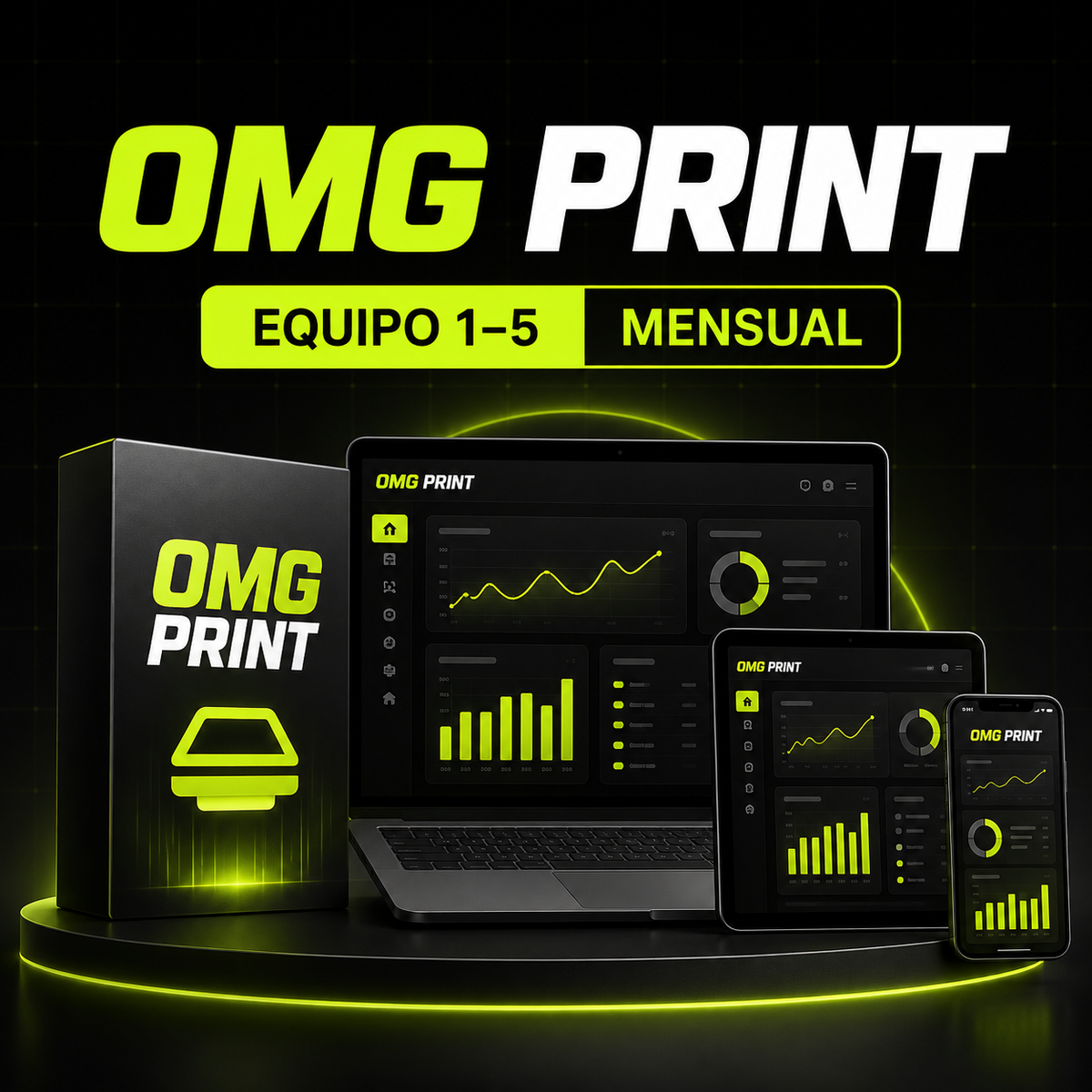 OMG Print equipo 1 a 5 mensual